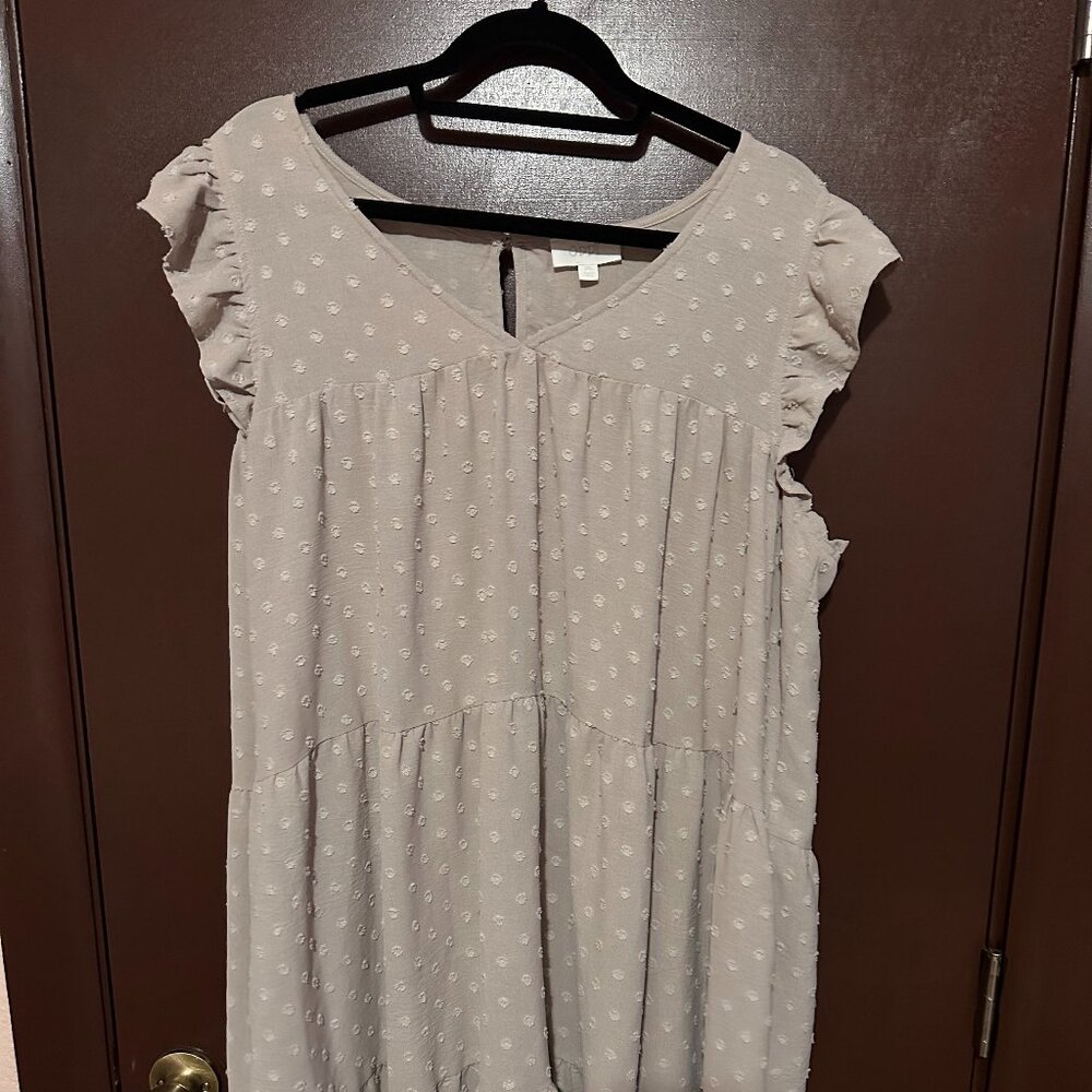 Taupe Summer Dress